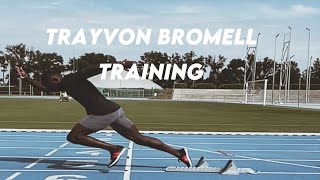 Trayvon Bromell  Training Compilation [upl. by Elohcan88]