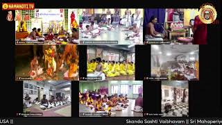 Skanda Sashti Vaibhavam  Sri Mahaperiyava Manimandapam 2024 [upl. by Rodablas]