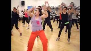 זומבה עם פביאן Fabienne Zumba Mohombi Maraca [upl. by Attelrac]