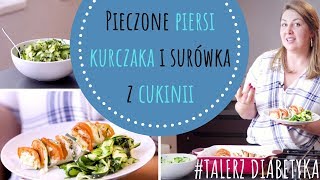 PIECZONE PIERSI Z KURCZAKA I SURÓWKA Z CUKINII [upl. by Enoyrt511]