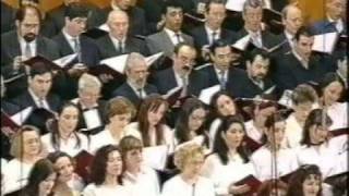 Coro de románticos Doña Francisquita Amadeo Vives Dir Miguel Roa [upl. by Netsrijk]