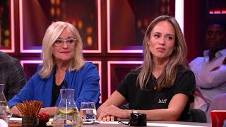 Nienke Plas en Corry Konings over de Expeditie Robinson ruzie  RTL LATE NIGHT MET TWAN HUYS [upl. by Omidyar547]