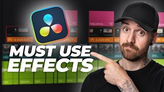 6 FREE Davinci Resolve Effects I Use On EVERY PROJECT [upl. by Codee]