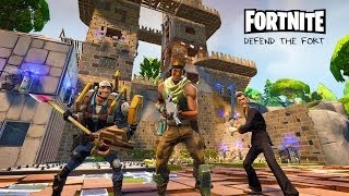 Defending the Fort  Fortnite Gameplay [upl. by Vincenz]