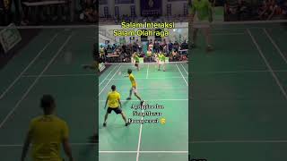 Agrippina Neng Mawar badminton badmintonlucu [upl. by Tsan]