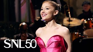 Ariana Grande Monologue  SNL [upl. by Elleivap239]