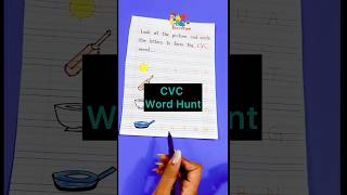 Find the cvc words diy activity activity childdevelopment homemadeactivity [upl. by Medwin210]