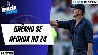 GRÊMIO SEGUE NA ZONA DE REBAIXAMENTO  TORCIDA PERDE A PACIÊNCIA  RENATO USA VELHOS DISCURSOS [upl. by Samuella]