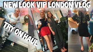 New Look VIP Appointment LONDON Vlog  TEEN try on haul [upl. by Enimassej]