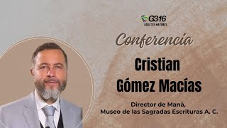 Conferencia  Christian Gómez Macías  9 Mar 24 [upl. by Nairde]