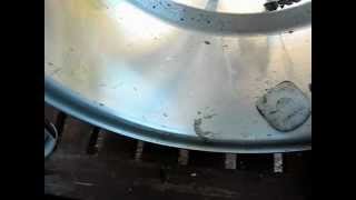 Corvette polishing bare aluminum alloy rims by froggy [upl. by Bartolomeo452]