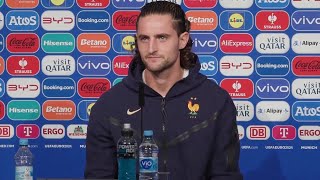 Suivez la conférence de presse de Didier Deschamps et Adrien Rabiot à la veille de la demifinale [upl. by Fatima989]