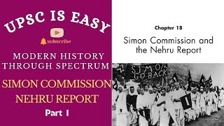 Simon Commission chapter 18 spectrum part 1 [upl. by Phina205]