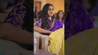 Niharika Konidela BEAUTIFUL Visuals at Committee Kurrollu Pre Release Event  Tollywood Kings TV [upl. by Benedix149]