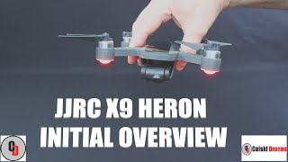 JJRC X9 HERON 1080P DRONE WITH 2 AXIS GIMBAL [upl. by Arnuad558]