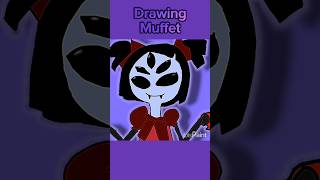 Drawing Muffet shorts undertale muffet [upl. by Yxor911]