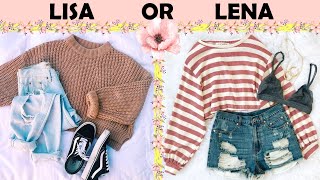 LISA or LENA 🦩 Trending Outfits 10K Special Marathon [upl. by Evod232]