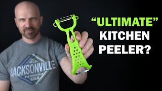 Testing the quotUltimatequot Kitchen Peeler Plus Bonus Review [upl. by Yrolam646]