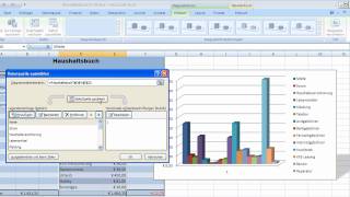 Excel für Einsteiger  Teil 6 Diagramm einfügen und formatieren [upl. by Meredithe]