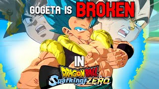 GOGETA IS BROKEN  Dragon Ball Sparking Zero [upl. by Bekelja]