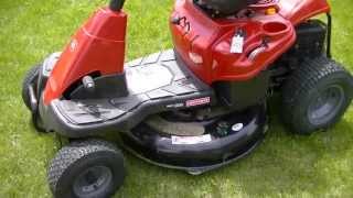 Sears Craftsman  Troy Bilt 30quot Rear Engine Riding Mower Review [upl. by Phail]