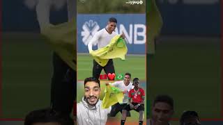 achrafhakimi vinicius maroc brasil [upl. by Neroc]