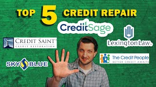 Top 5 Credit Repair Companies of 2024  Financial Expert [upl. by Alage]