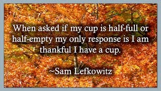 Happy Thanksgiving Quotes by Sam Lefkowitz [upl. by Mikael]