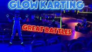 Glow Karting  Absolutely Karting Maidenhead [upl. by Norbie642]