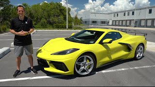 Does the C8 Corvette Stingray have MORE performance than a 2024 Mustang Dark Horse [upl. by Eirahs]