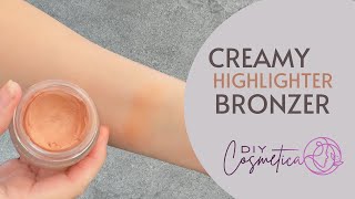 How to Make a a Creamy Highlighter Bronzer [upl. by Ettennig85]