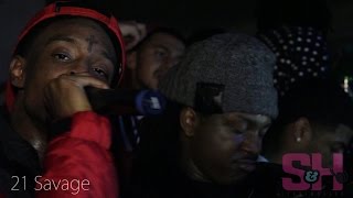 21 Savage  Million Dollar Liq feat ManMan Savage LIVE at The Sangha [upl. by Airetnuhs]