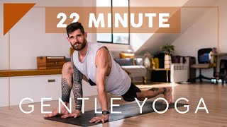 22 Minute Full Body Gentle Yoga Practice for Beginners and Athletes [upl. by Miyasawa520]