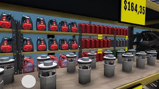 Car Mechanic Shop Simulator 3D Gameplay  Manage Auto Parts Store [upl. by Blockus260]