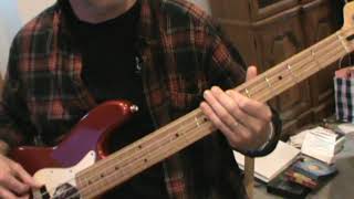 Nazareth Bad Bad Boy Bass CoverLesson [upl. by Seibold]