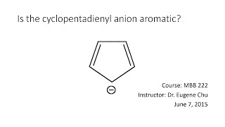 Cyclopentadienyl anion [upl. by Elyc628]