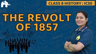 The Revolt of 1857 Class 8 SST ICSE  Selina Chapter 10  History Social Science Battle of Plassey [upl. by Dareece]