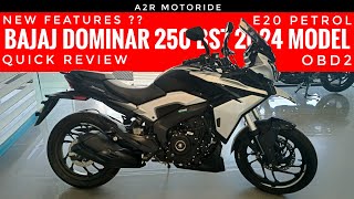 Bajaj Dominar 250 New Model 2024 With Explorer Kit  Review  Price  Mileage  Top Speed [upl. by Demeter677]