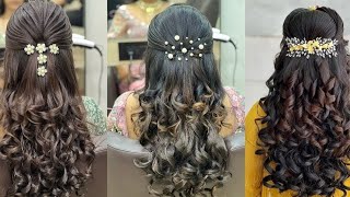 easy and unique hair style for party [upl. by Jefferson]