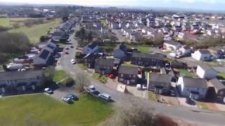 Cambusnethan Wishaw from beebop parrot drone [upl. by Epilef]