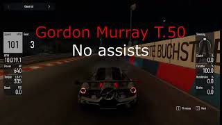 GMA T50 hot lap at Nordschleife night no assists [upl. by Newlin459]