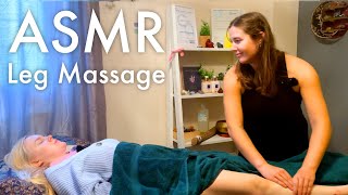 Reflexology and leg massage treatment with JAZZMUTCHHOLISTICS Unintentional ASMR Real person ASMR [upl. by Jeremy893]