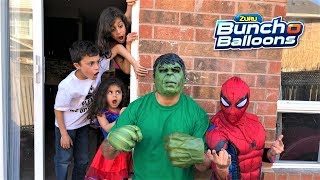 Marvel Avengers Infinity War Superhero Kids pretend play [upl. by Pollak]