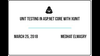 Unit Testing in ASPNET Core with XUnit [upl. by Ynnavoig79]