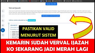 SOLUSI VERVAL IJAZAH DI INFO GTK 2023 JADI MERAH LAGI TIDAK VALID [upl. by Normandy595]