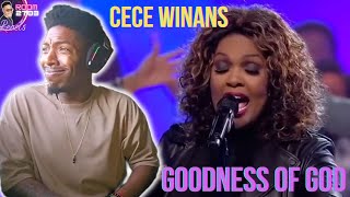 Cece Winans Reaction Goodness of God Live  Absolute Gospel Legend 😍✨ [upl. by Nelac]