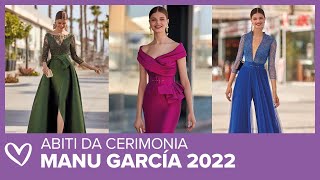 Abiti da cerimonia  MANU GARCÍA Collezione 2022 [upl. by Eecyac]