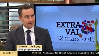 Tomas Tobé quot10 januari väljs ny moderatledarequot  Nyhetsmorgon TV4 [upl. by Aniat]