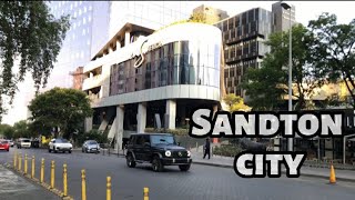 Sandton City  Richest Square In Africa JohannesburgSouth Africa [upl. by Eiryk]