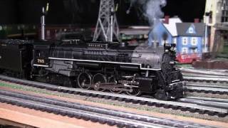 MTH Premier NKP Berkshire 284 765 OGauge Steam Locomotive in True HD 1080p [upl. by Sieber736]